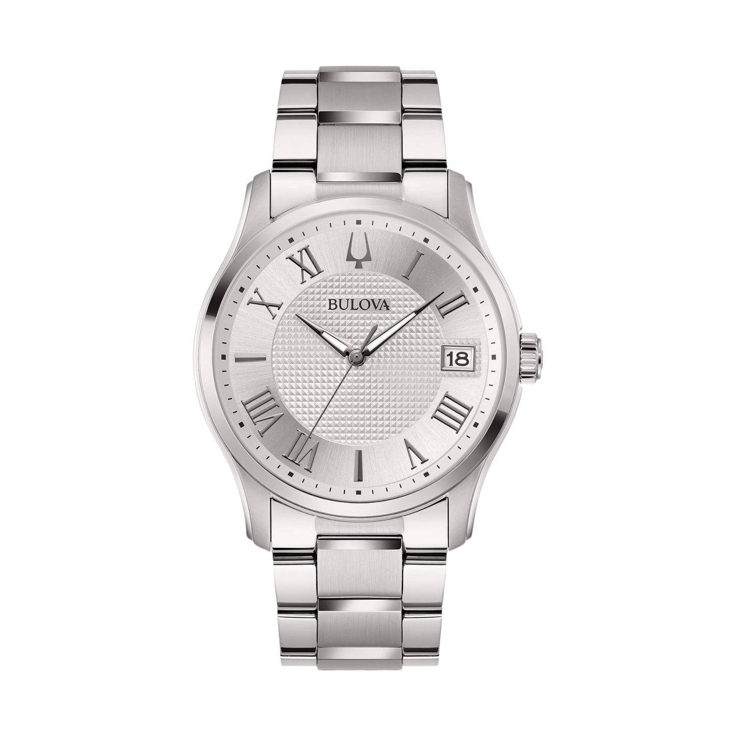 Bulova W-BUL-5 Wilton silver 96B391