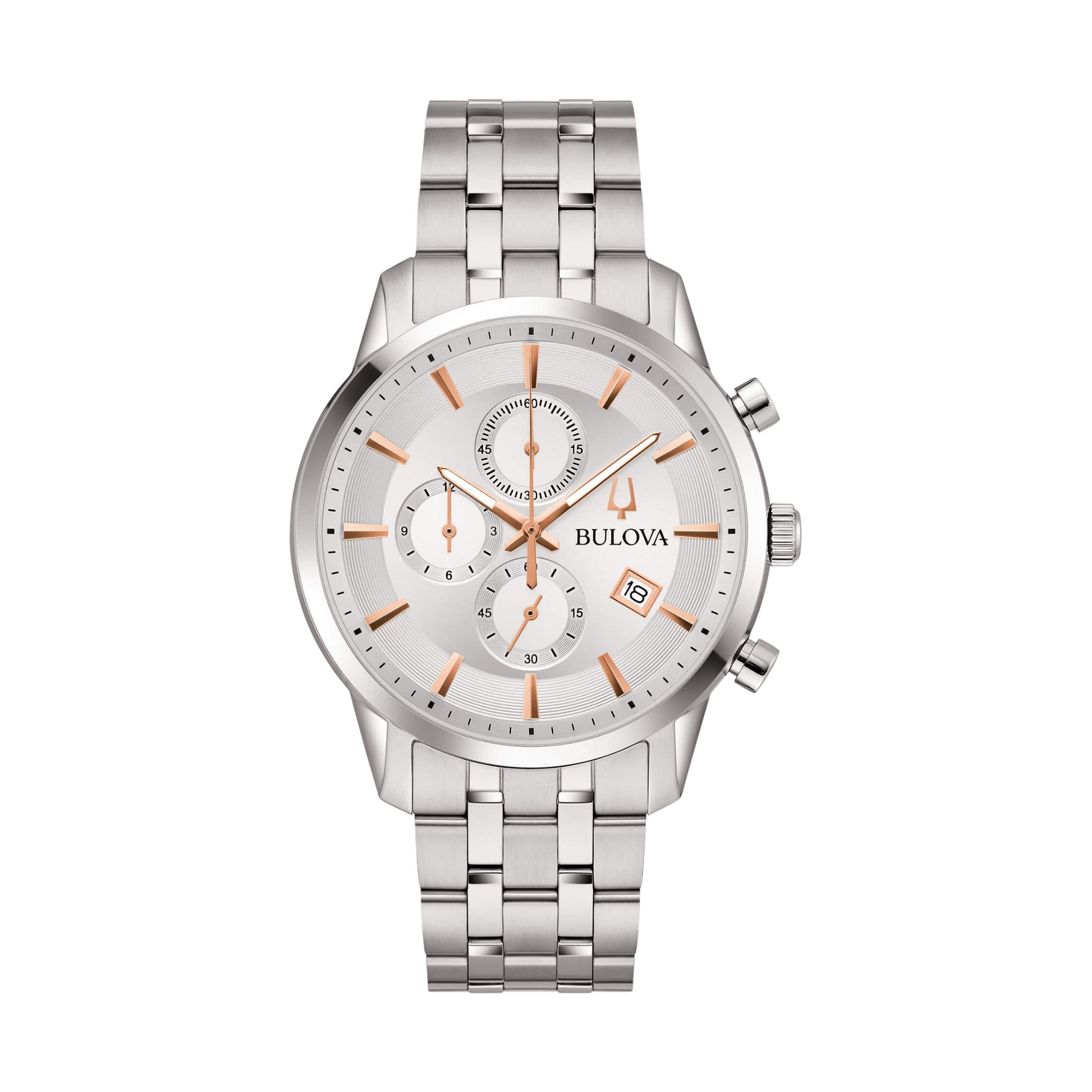 Bulova W-BUL-8 96B411 Bulova Sutton Chrono silver 1