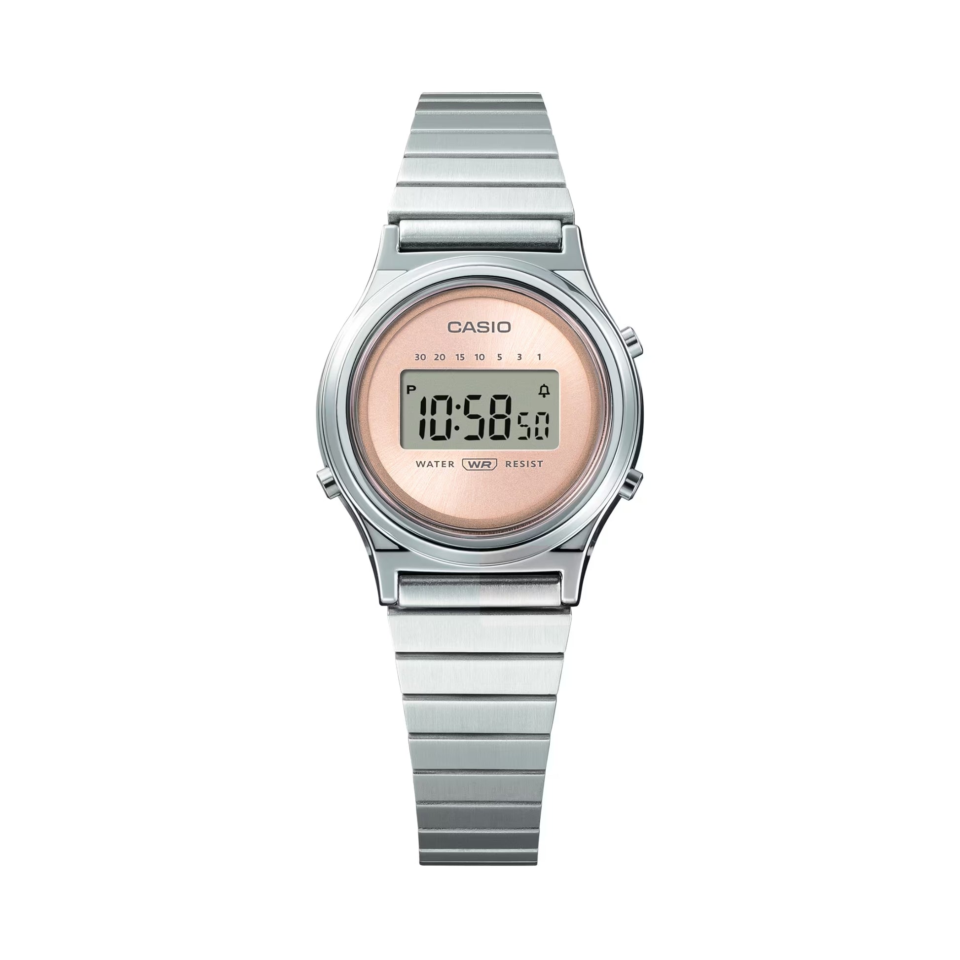 Casio W-CAS-12 LA700WE-4AEF Casio retro pink gold