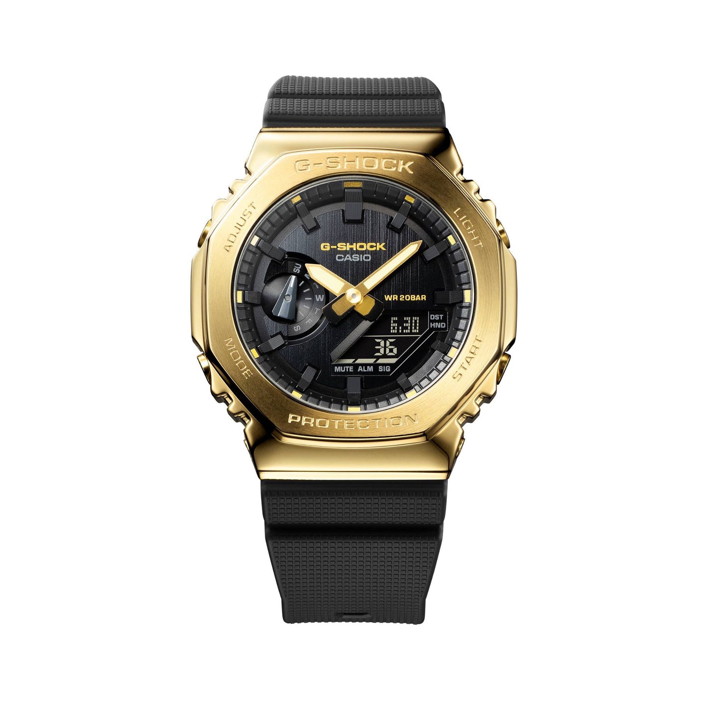 Casio G-SHOCK black/gold GM-2100G-1A9ER