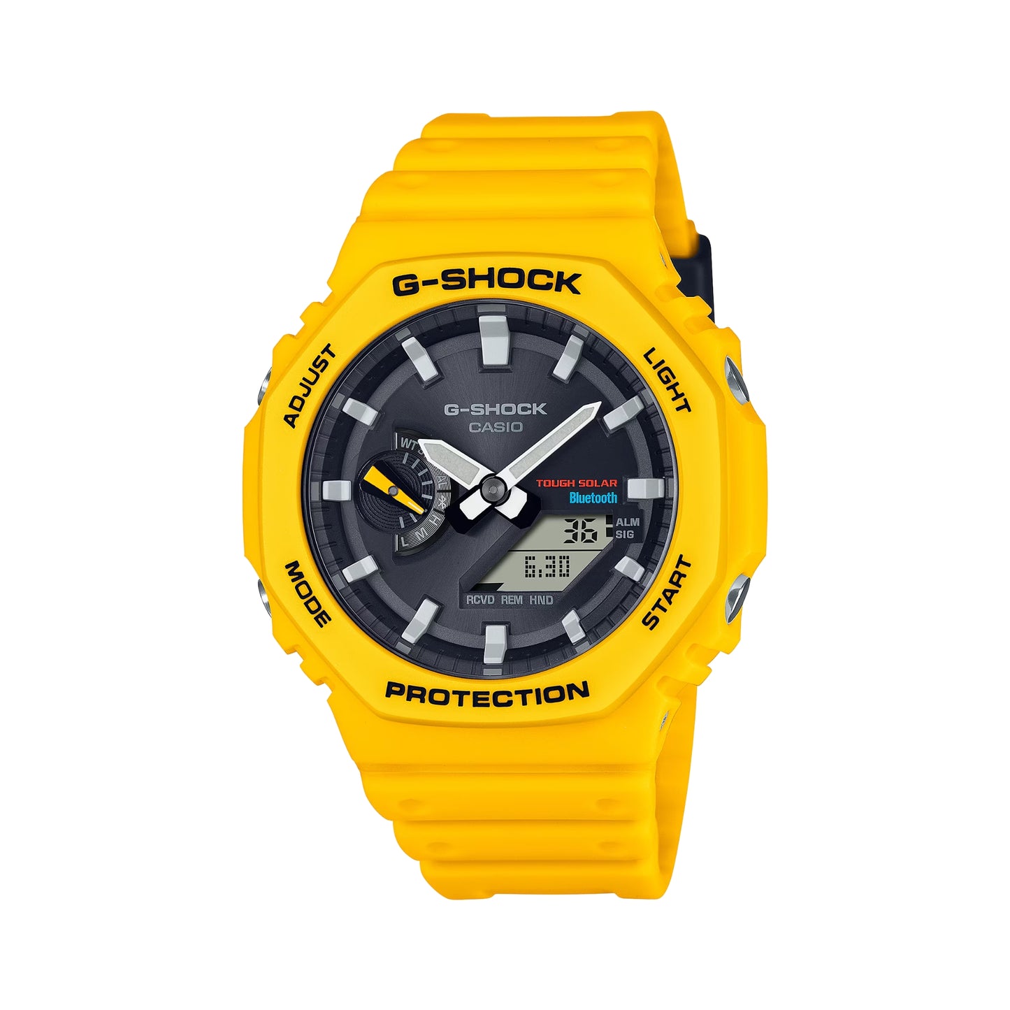 Casio W-CAS-3 GA-B2100C-9AER Casio G-SHOCK yellow 1