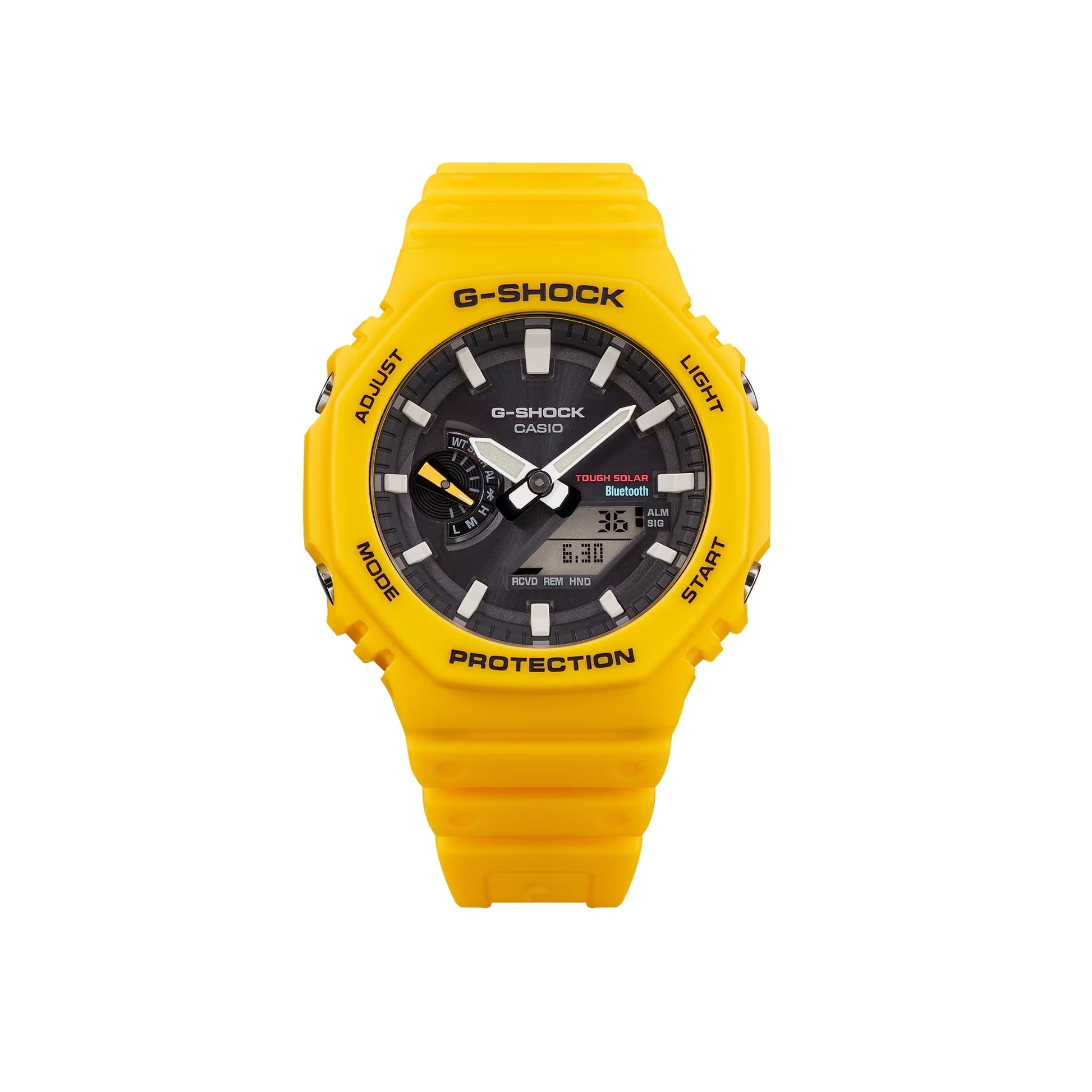 Casio W-CAS-3 GA-B2100C-9AER Casio G-SHOCK yellow 2