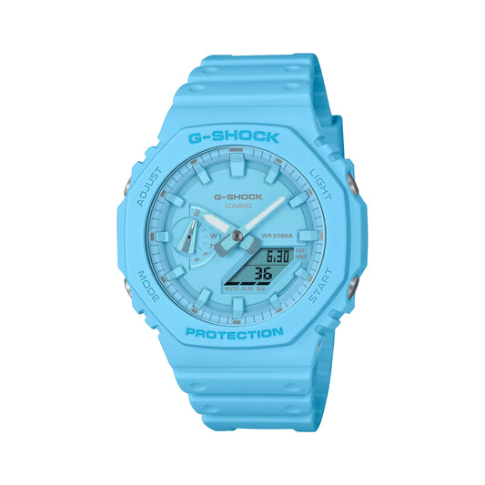 Casio W-CAS-5 GA-2100-2A2ER Casio G-SHOCK light blue