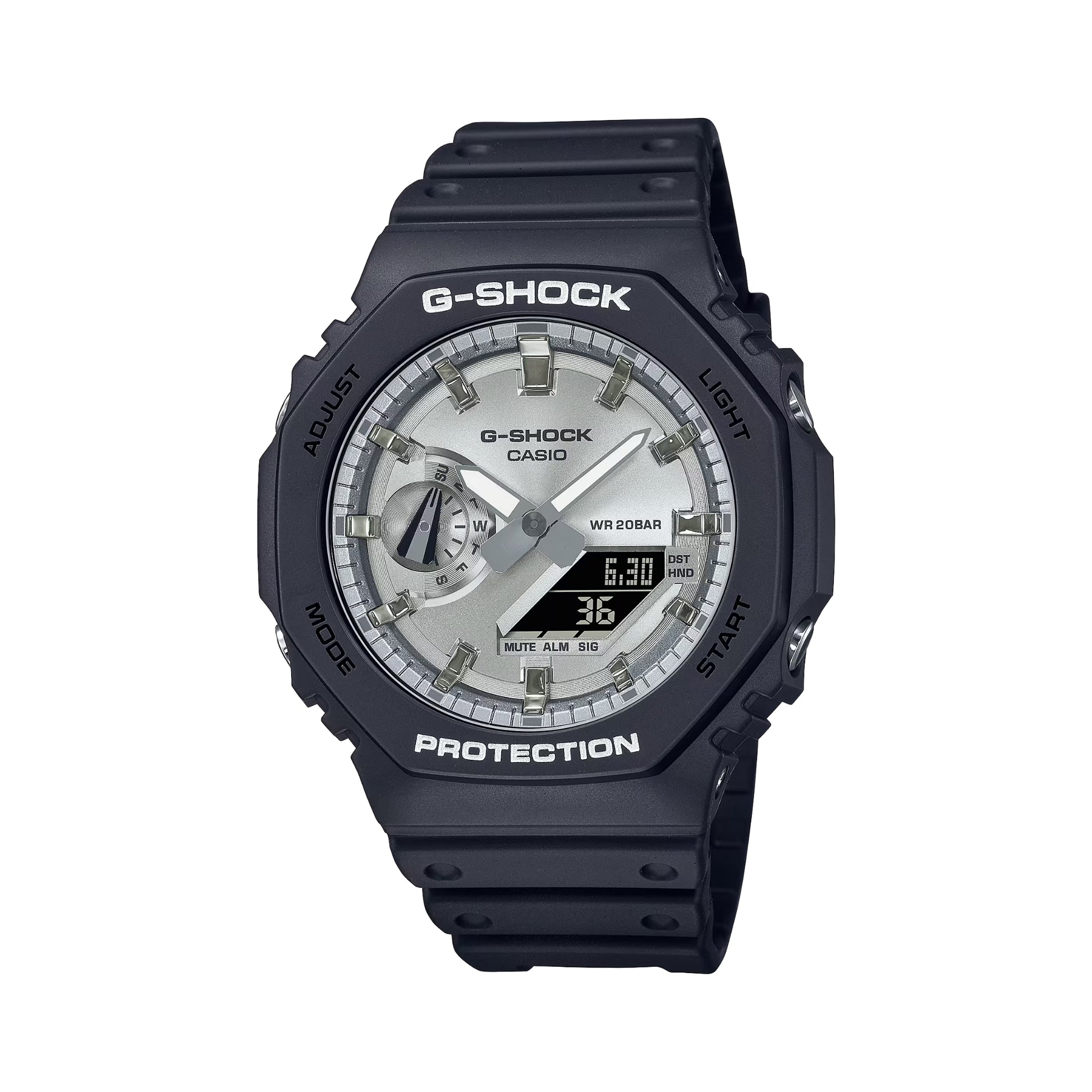 Casio W-CAS-7 GA-2100SB-1AER Casio G-SHOCK black and grey 1