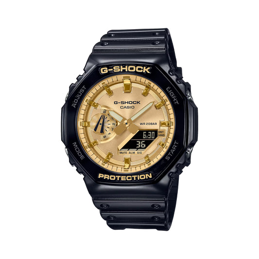 Casio W-CAS-9 GA-2100GB-1AER Casio G-SHOCK black and gold