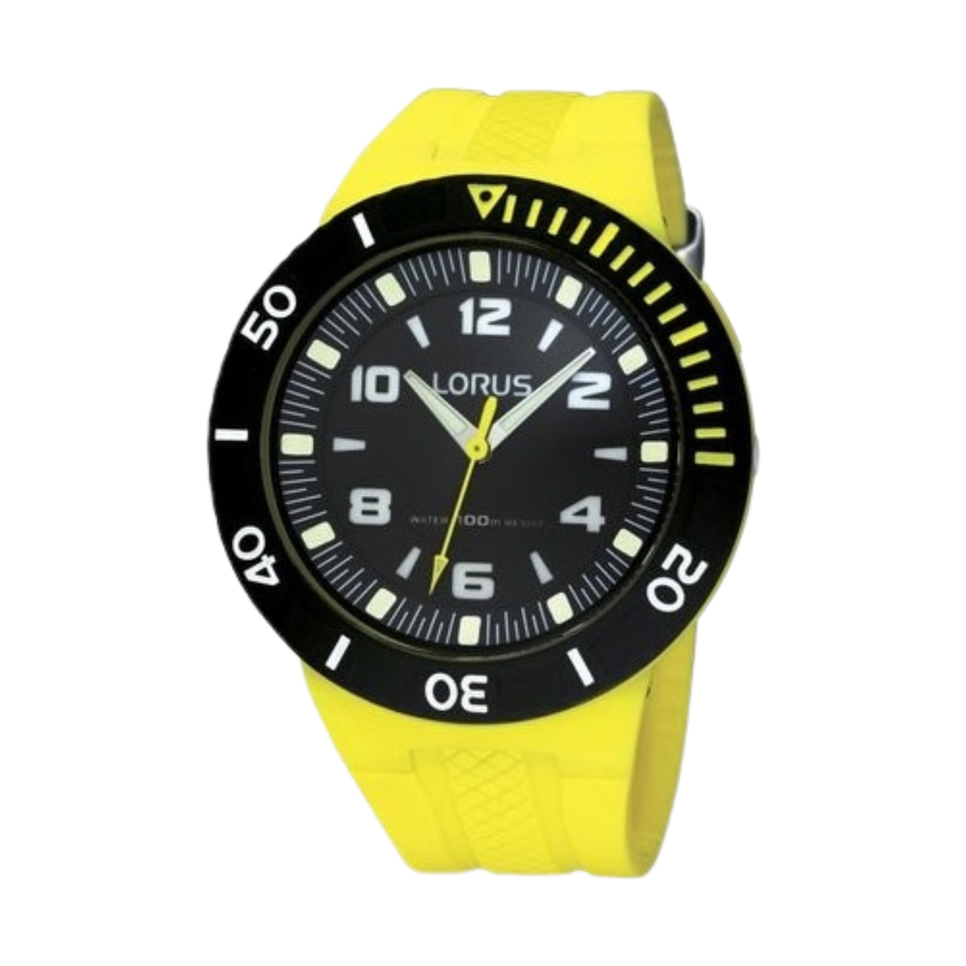 LORUS W-LOR-1 R2371DX9 sport black and yellow 2