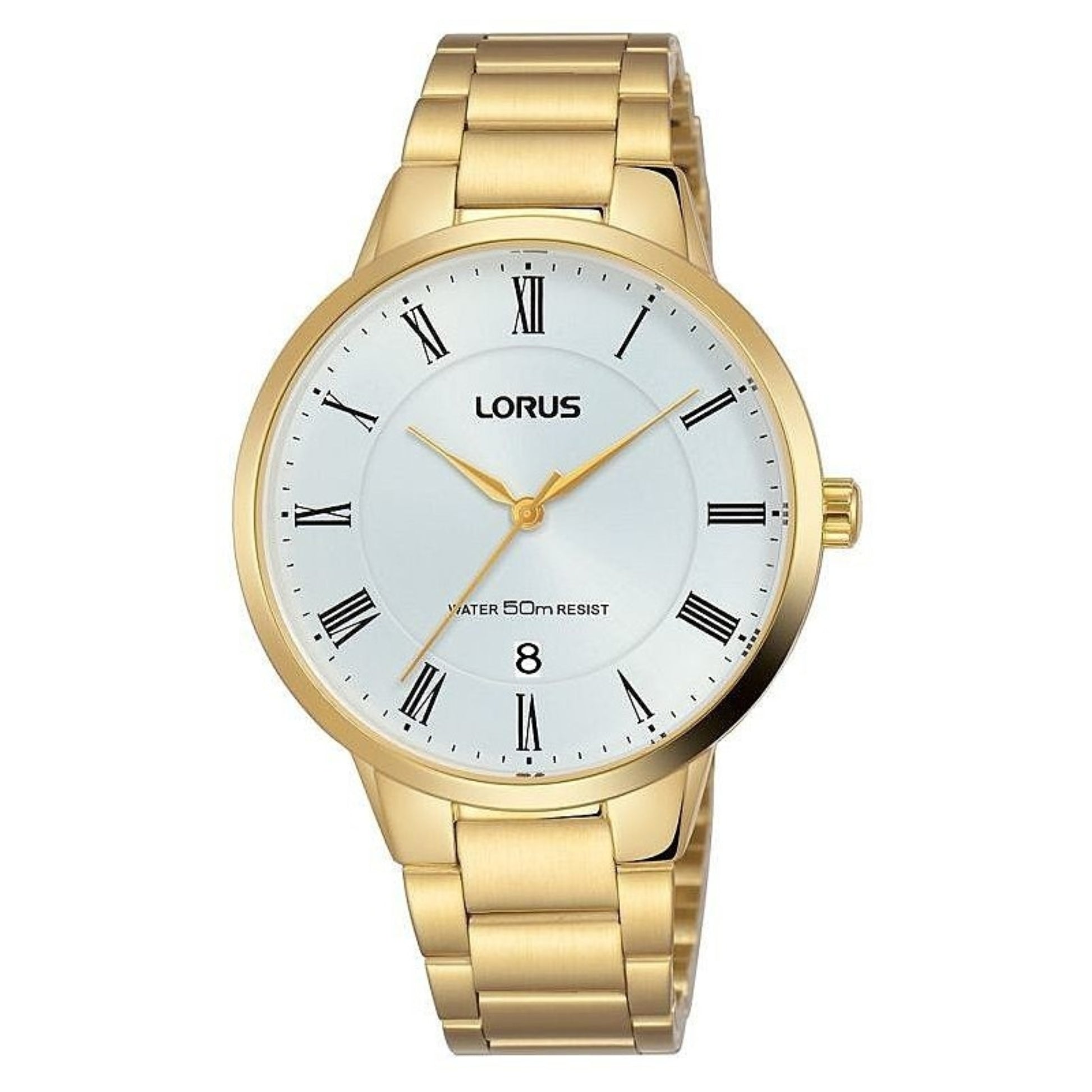 LORUS W-LOR-5 RH902KX9 classic white and gold